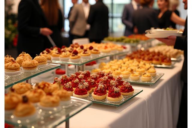 Catering-tarjoilu tapahtumassa